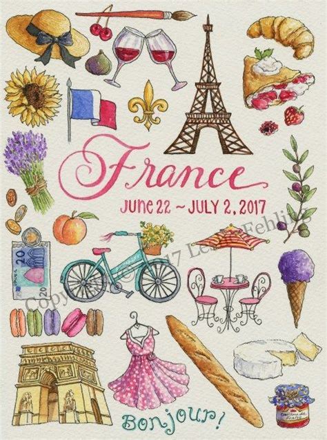 France Travel Journal Leslie Fehling Everyday Artist Travel Art