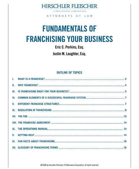 Franchise Business Plan 9 Examples Format Pdf