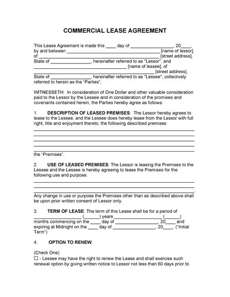 Free 10 Sample Rental Lease Agreement Templates In Pdf Ms Word