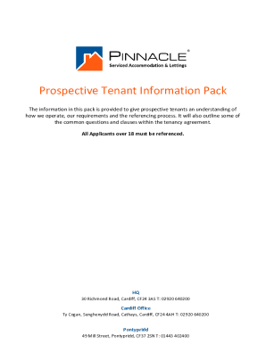 Free 10 Tenant Information Forms In Pdf Excel Ms Word