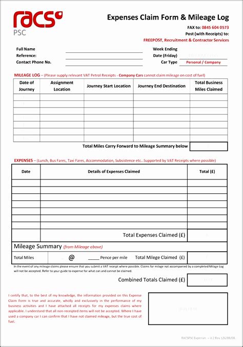 Free 11 Sample Expense Reimbursement Forms In Pdf Ms Excel Ms Word