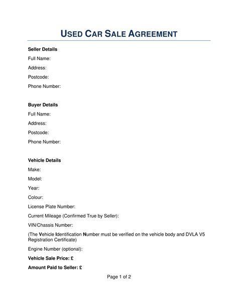 Free 12 Car Sale Contract Form Samples Pdf Ms Word Google Docs