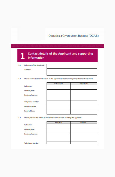 Free 12 Sample Business Forms In Pdf Ms Word Excel