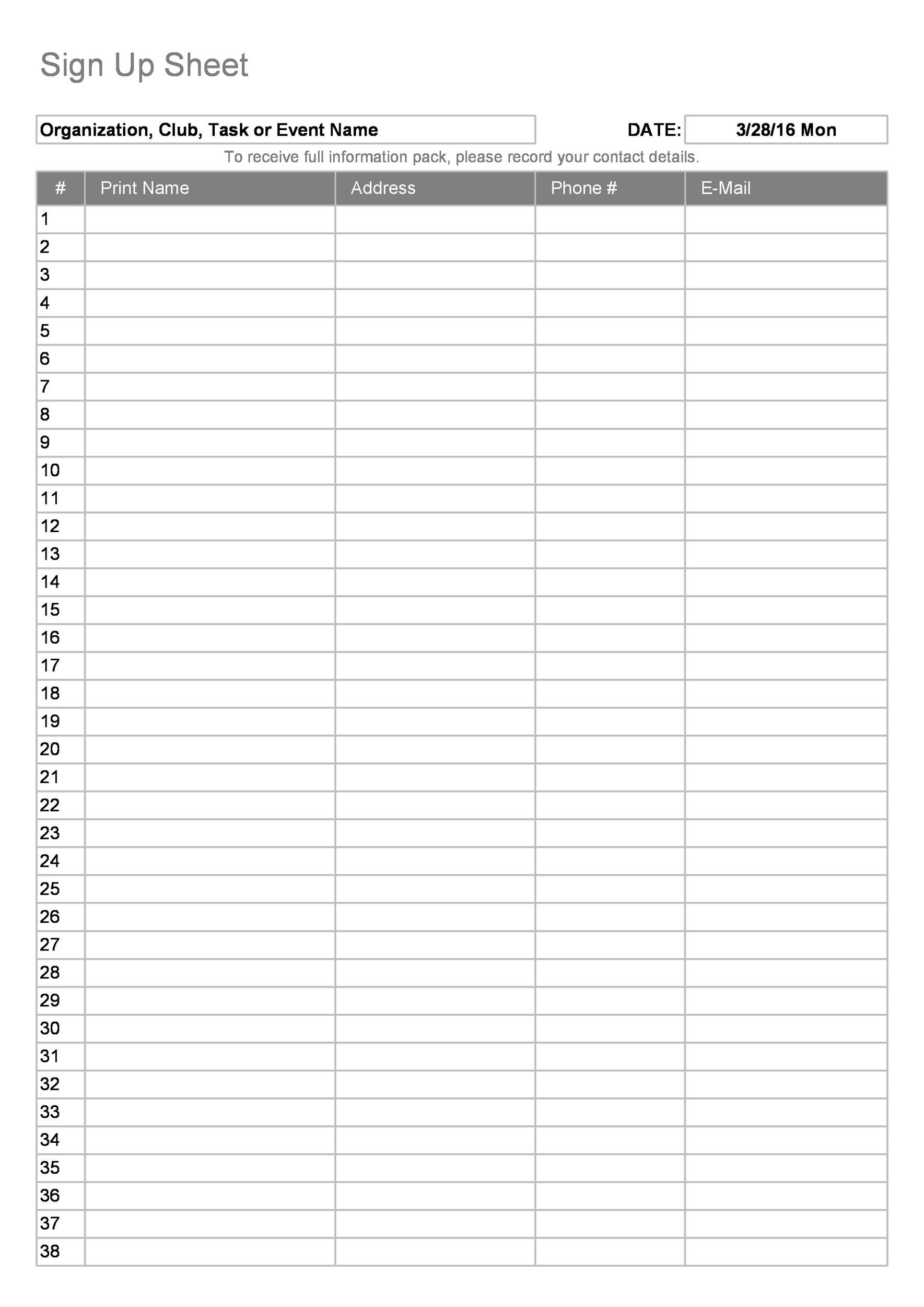 Free 18 Planning Worksheet Templates In Pdf Ms Word Excel