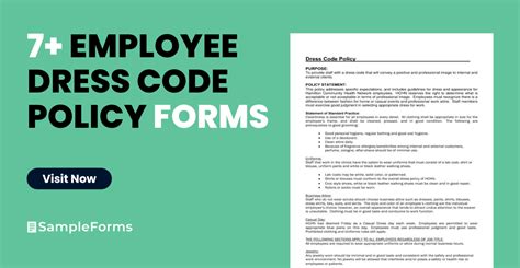 Free 7 Employee Dress Code Policy Forms In Pdf Ms Word