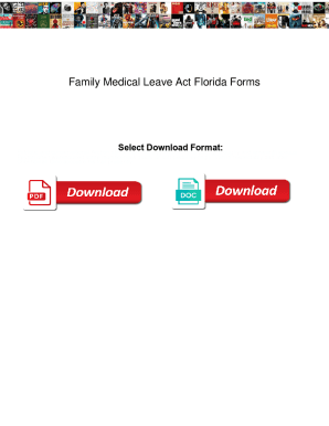 Free 8 Sample Family Medical Leave Act Forms In Ms Word Pdf