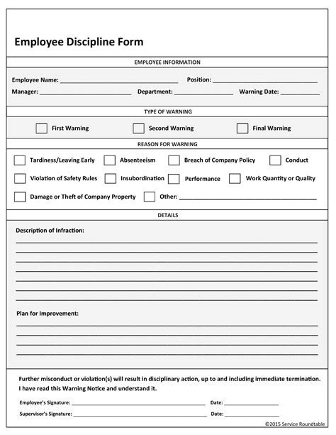 Free 9 Restaurant Employee Forms In Pdf Ms Word