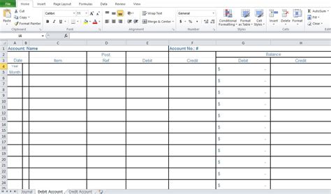 Free Bookkeeping Templates For Small Business Excel Excel Tmp