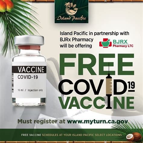 Free Covid 19 Vaccinations Island Pacific Seafood Market