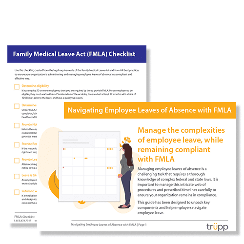 Free Fmla Guide And Checklist Navigating Employee Leaves Of Absence