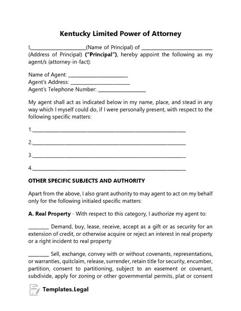 Free Nebraska Real Estate Power Of Attorney Form Pdf Word Eforms