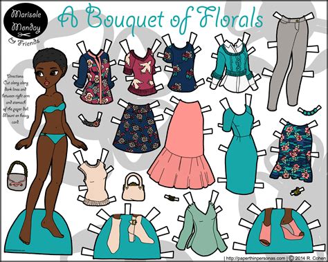 Free Printable African American Paper Dolls