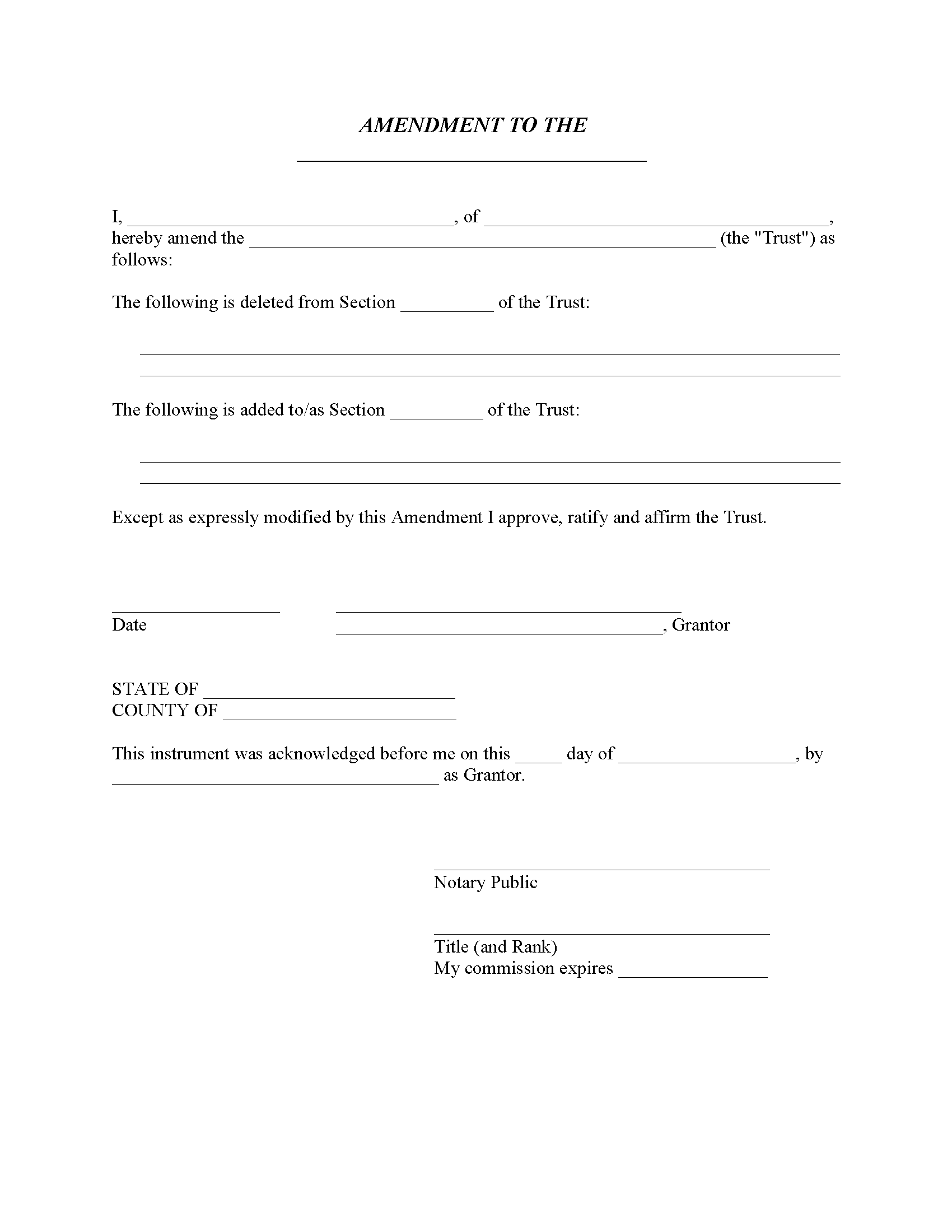 Free Printable By Laws Form Living Trust Legal Forms Education Trust