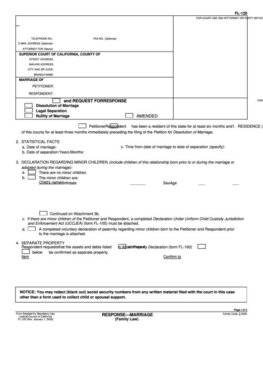 Free Printable Court Forms