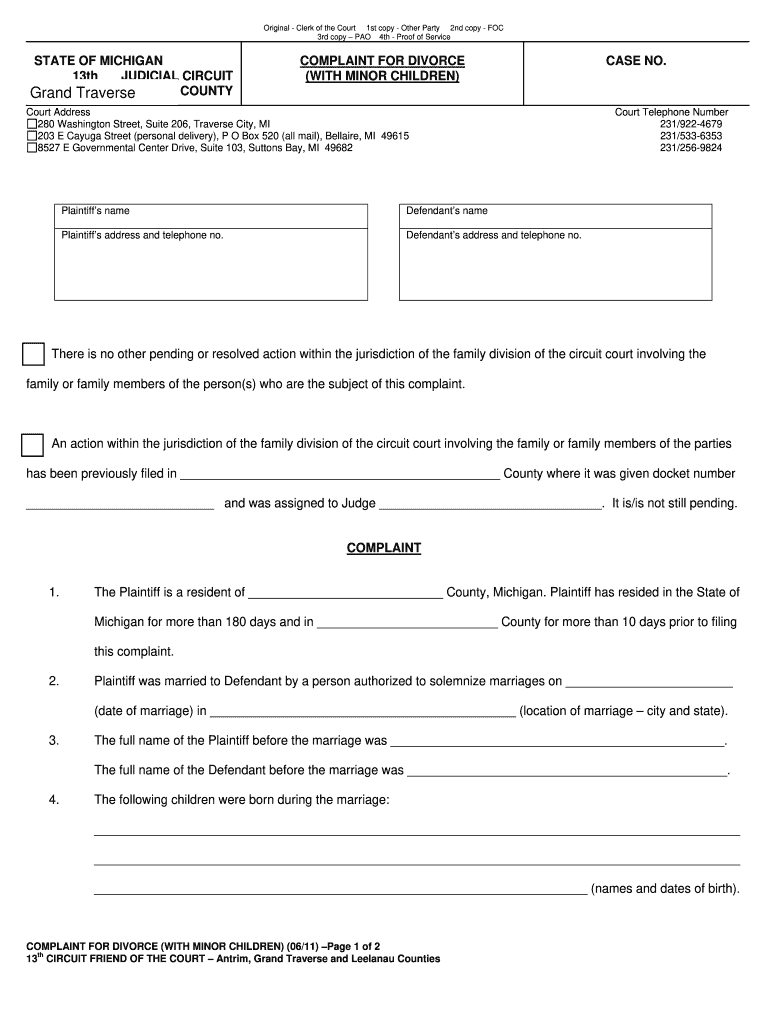 Free Printable Divorce Forms Colorado Printable Forms Free Online