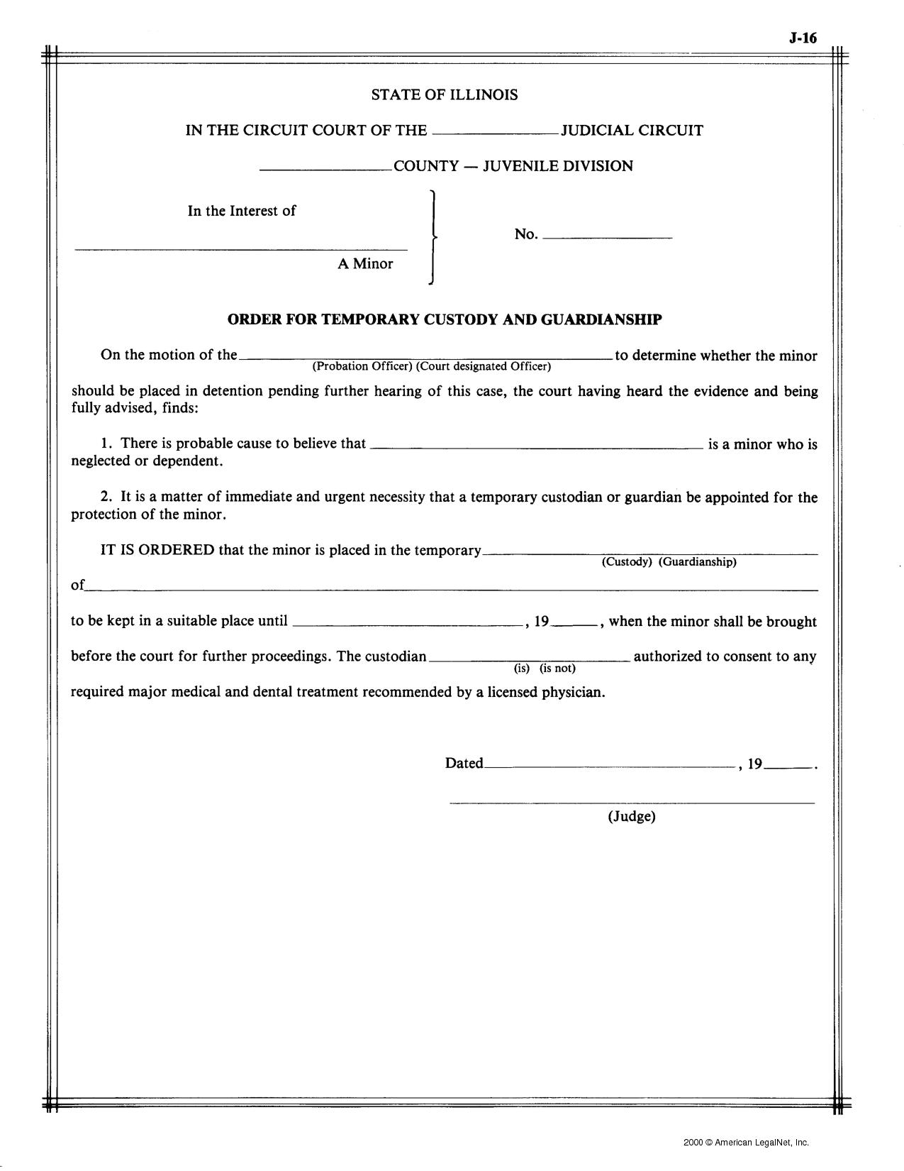 Free Printable Guardianship Forms Oklahoma Printable Templates