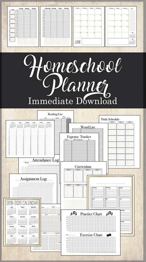 Free Printable Homeschool Planners And Planning Forms