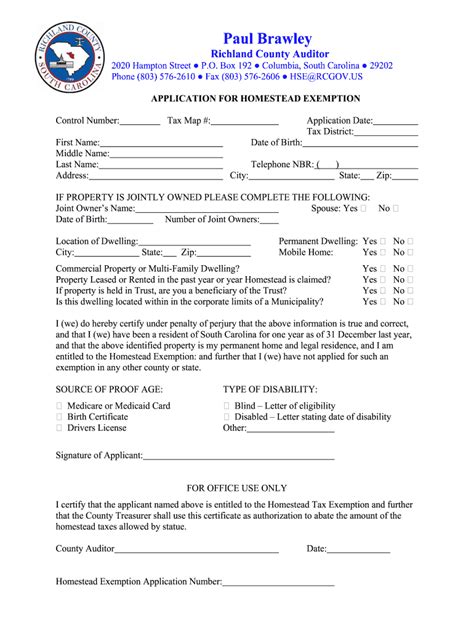 Free Printable Homestead Forms Printable Forms Free Online