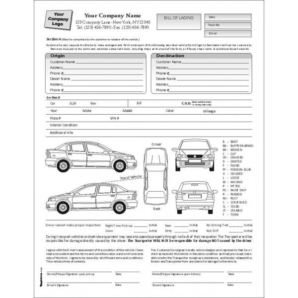 Free Printable Vehicle Inspection Form Free Download Mantenimiento