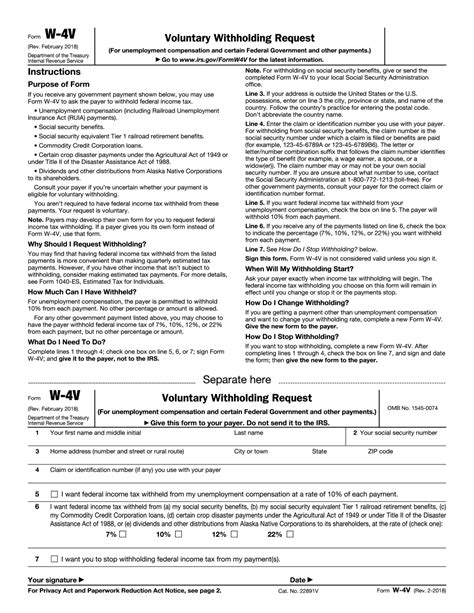 Free Printable W 4 Ohio Form Printable Forms Free Online