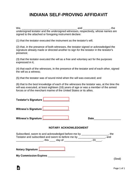 Free Self Employment Affidavit Form Employment Form