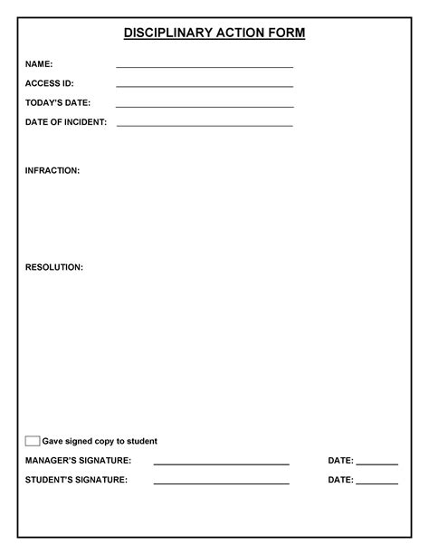 Free Write Up Form Printable Printable Forms Free Online