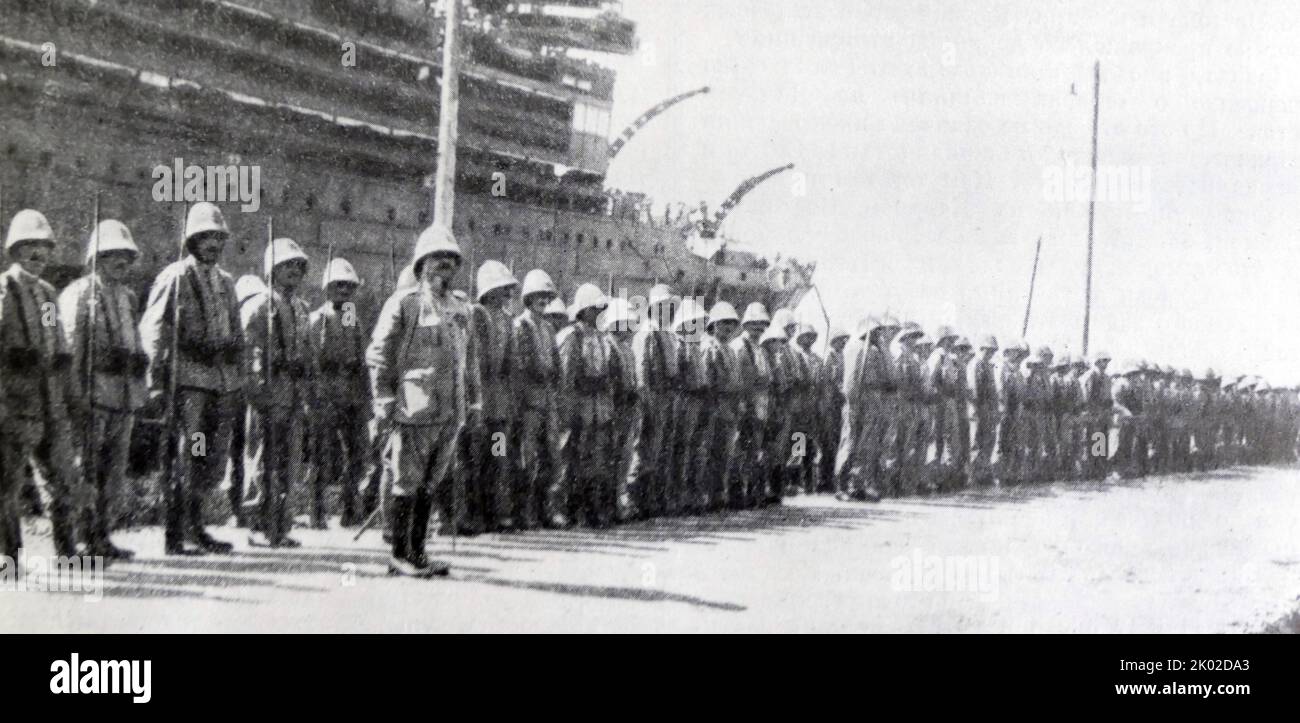 French Interventionists In Odessa In 1918 Sputnik Mediabank