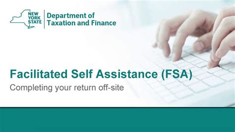 Fsa Free Filing For Your Nys Tax Return Youtube