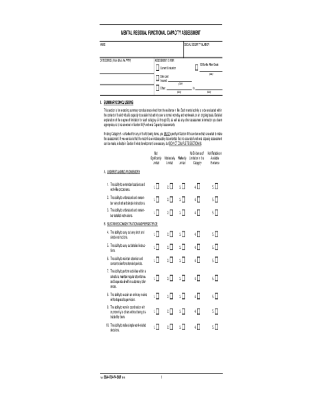 Functional Capacity Evaluation Pdf Form Formspal