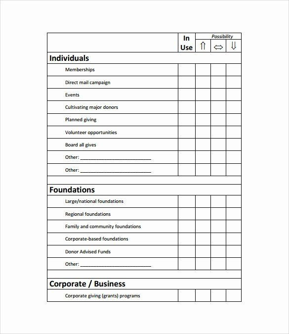 Fundraising Event Planning Template