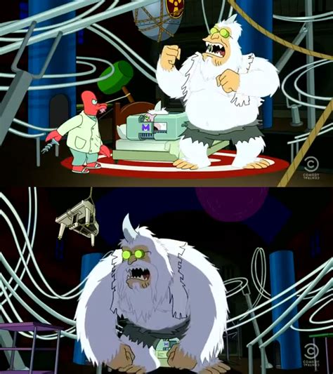 Futurama Farnsworth Yeti Forms By Mdwyer5 On Deviantart