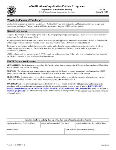 G 1145 Form 2023 Printable Forms Free Online