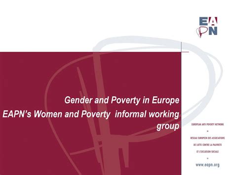 Gender And Poverty In Europe Ppt Download