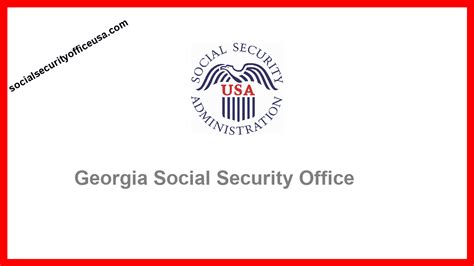 Georgia Social Security How To Fill Out The Paperwork