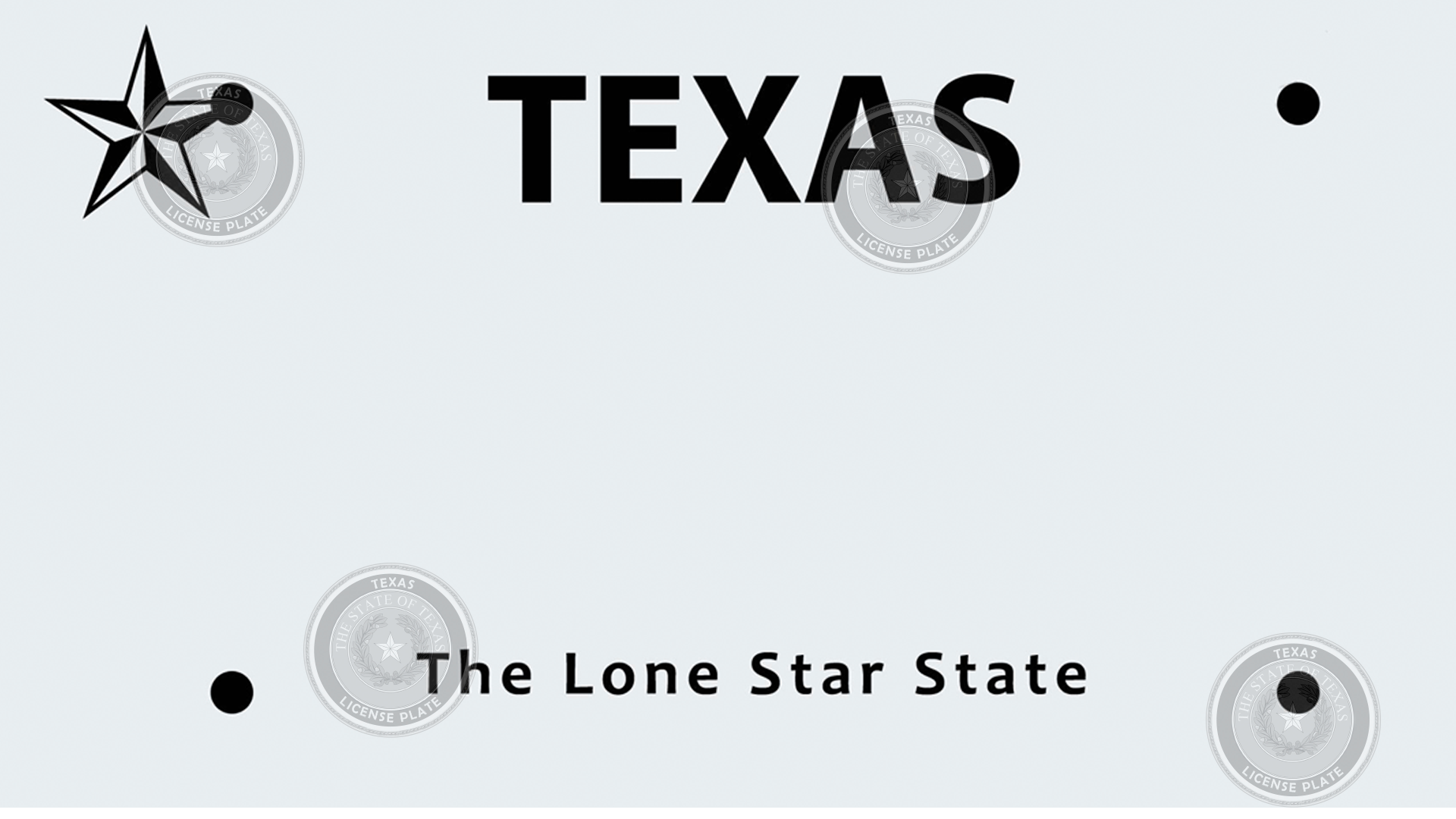 Get A Texas License Plate Your Way