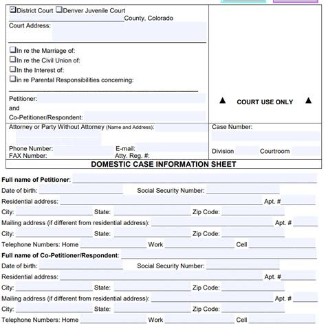 Get Examples Of Filled Out Divorce Forms Divorcehelp123