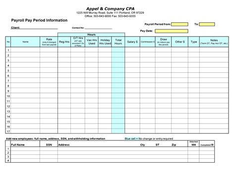 Get Our Sample Of Employee Payroll Register Template For Free Payroll Template Payroll