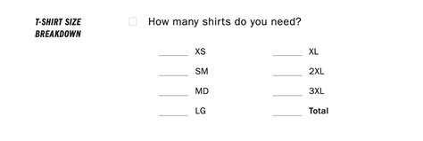 Get Your Size Breakdown Ready With Our Printing Checklist Real Thread