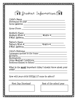 Getting Ahead Of The Game Week 2 Student Information Form Student