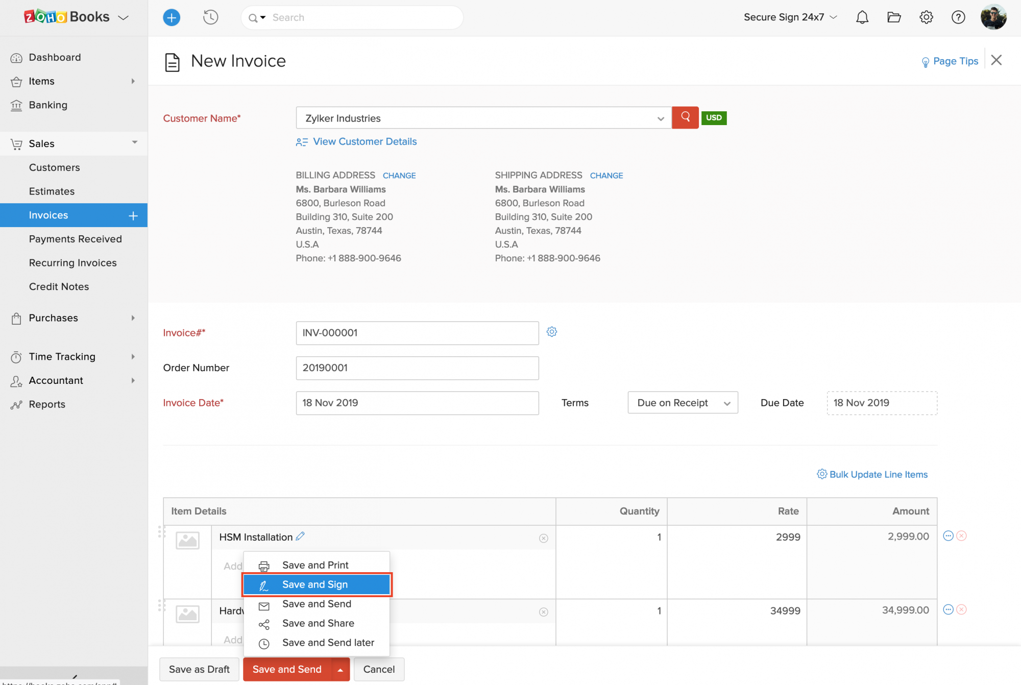 Getting Paperwork E Signed In Under 5 Minutes A Zoho Sign Walkthrough