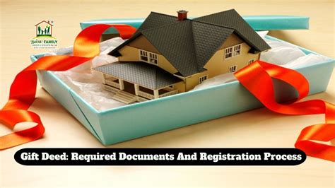 Gift Deed Required Documents And Registration Process Namma Family