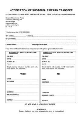 Gmp Shotgun Transfer Form 2020 2024 Fill And Sign Printable Template