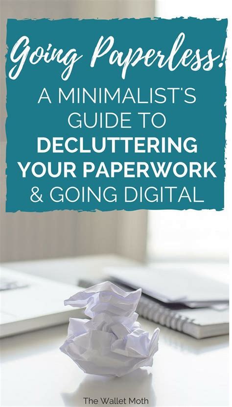 Going Paperless How To Clear All Your Paperwork Go Digital In 5 Steps