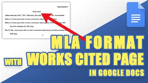 Google Docs Mla Format Essay 2016 Youtube