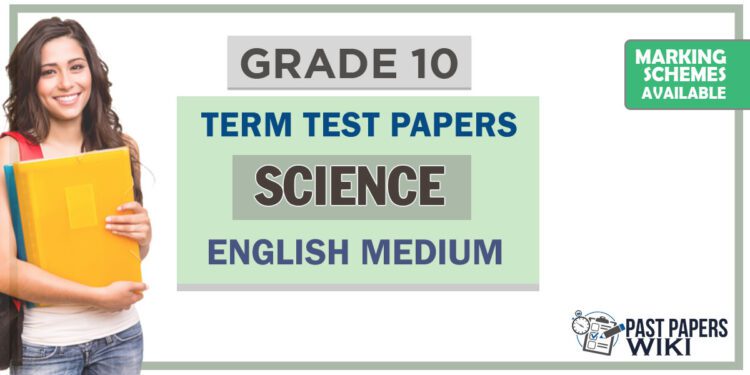 Grade 10 Science Third Term Test Papers