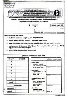 Grade 5 Scholarship Exam Papers 2013 Free Download Exampl Paper