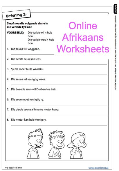 Grade 6 Afrikaans Term 2 Exam Papers