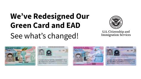 Green Card And Employment Authorization Documents Redesigned