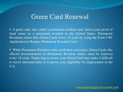 Green Card Renewal Application On Form I 90 Fbapx