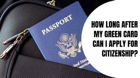 Green Card To Citizenship How Long Does The Process Take